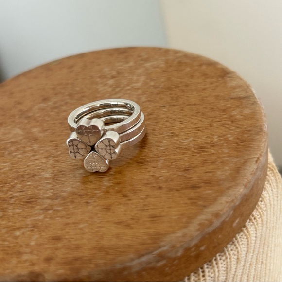 Folli Follie Nesting Heart Silver Rings - Picture 9 of 12